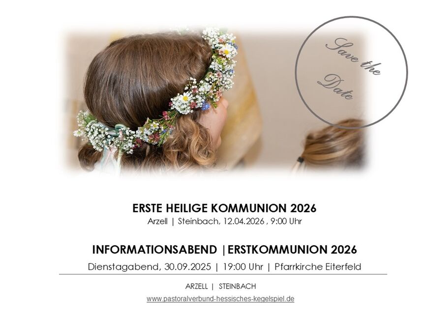 Kommunion Termine Steinbach